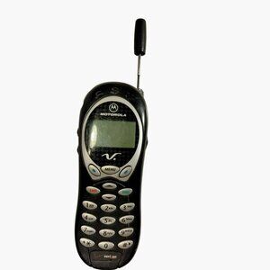 Motorola 120C Cell Phone Verizon Wireless battery Vintage Hand set